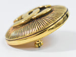 Chanel CC Brooch Metal - image 3