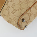 Gucci Vintage Ring Tote GG Canvas with Leather Medium - image 11