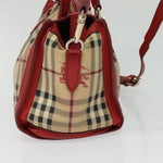 Burberry Pilgrim Satchel Haymarket Coated Canvas - image 3