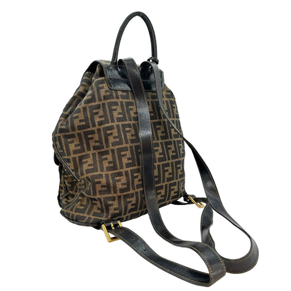 Fendi FENDI BACKPACK DAYPACK ZUCCA Canvas