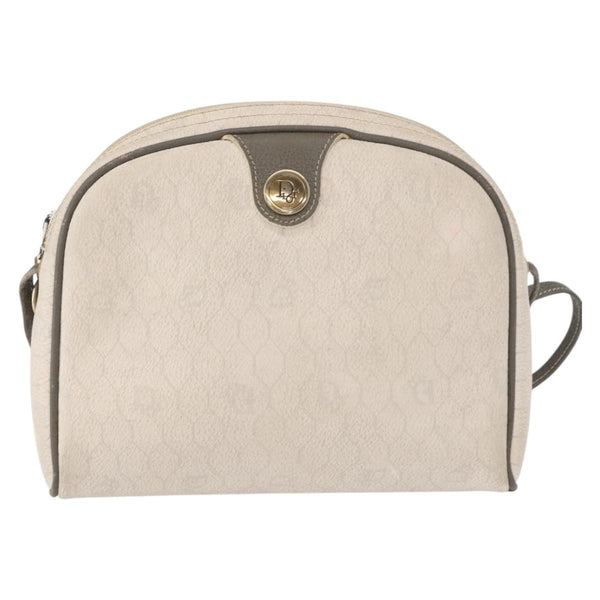Christian Dior Vintage Honeycomb Shoulder Bag Canvas - image 1