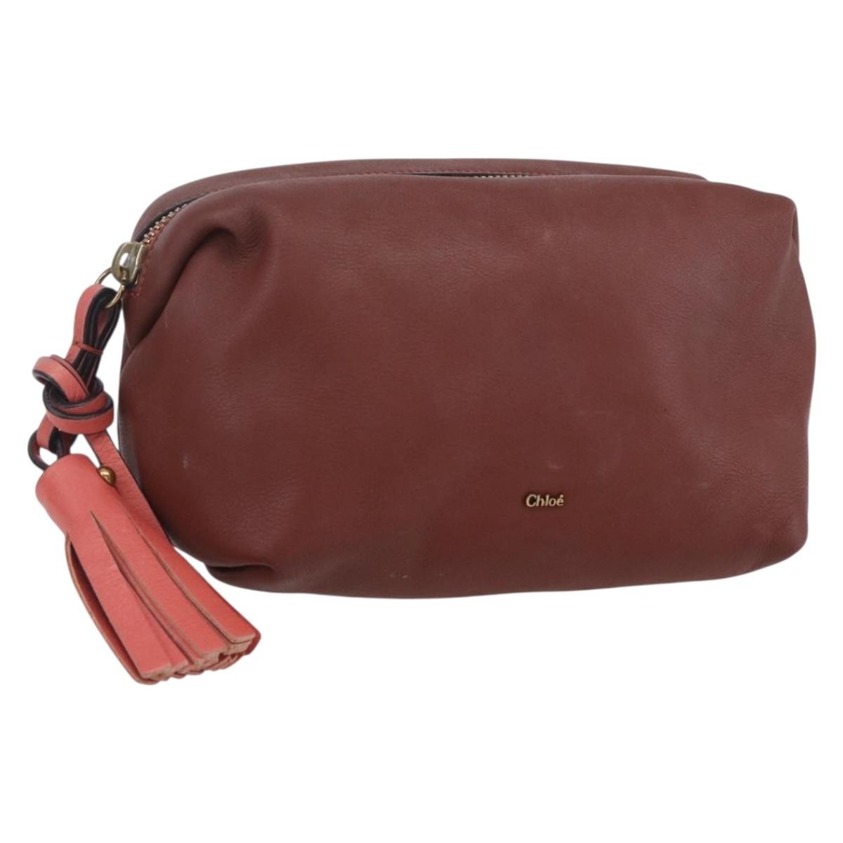 Chloe Zip Clutch Leather Small - image 1