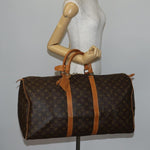 Louis Vuitton Keepall Bag Monogram Canvas 55 - image 15