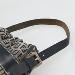Fendi FF Logo Mon Tresor Bucket Bag Printed Shearling with Leather Mini - image 13