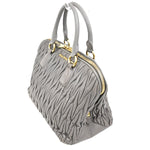 Miu Miu Madras Bowler Bag Matelasse Leather Medium - image 3