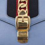 Gucci Sylvie Chain Shoulder Bag Leather Mini - image 20