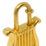 Hermes Harp Cadena Padlock 1996 Limited Metal Design - image 3