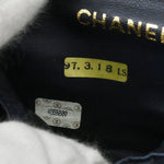 Chanel Vintage Timeless Cosmetic Case Denim Small - image 5