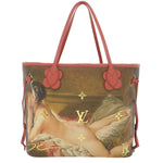 Louis Vuitton Neverfull NM Tote Limited Edition Jeff Koons Titian Print Canvas MM - image 2