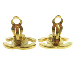 Chanel CC Turnlock Clip-On Earrings Metal - image 2