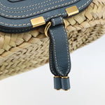 Chloe Marcie Basket Bag Raffia Mini - image 19