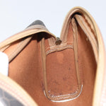 Christian Dior Vintage Honeycomb Zip Pouch Canvas and Leather - image 16