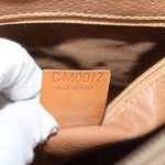 Celine Vintage Macadam Handbag Canvas and Leather - image 7