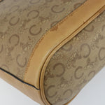 Celine C Sulky Shoulder bag Canvas and Leather - image 9