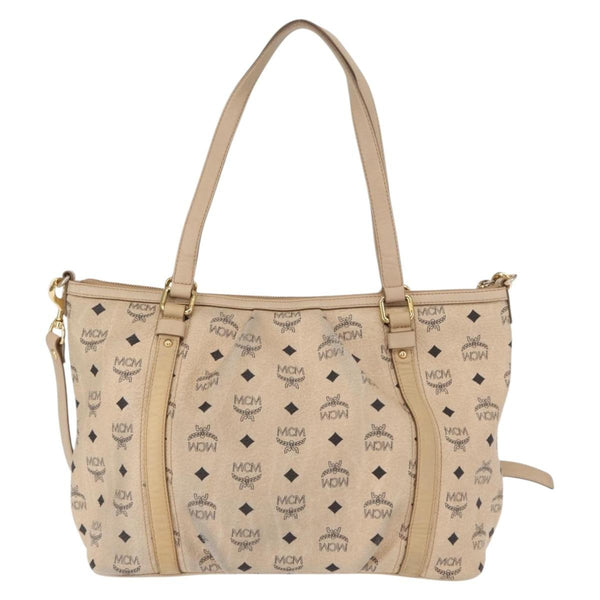 MCM Vintage Visetos Tote bag Canvas
