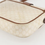 Celine Vintage Macadam Shoulder Bag Canvas and Leather - image 11