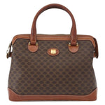 Celine Vintage Macadam Handbag Canvas and Leather - image 19