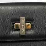 Celine Vintage Convertible Turnlock Top Handle Bag Leather Medium - image 13