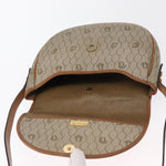 Christian Dior Vintage Honeycomb Shoulder Bag Canvas and Leather - image 17