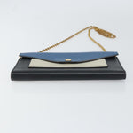 Celine Pocket Envelope Wallet on Chain Leather Medium - image 14