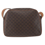 Celine Vintage Macadam Shoulder Bag Canvas and Leather - image 2