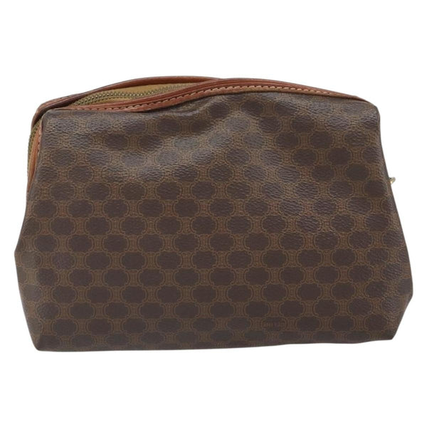 Celine Macadam Pochette Canvas and Leather