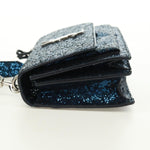 Saint Laurent Sunset Satchel Glitter Small - image 3