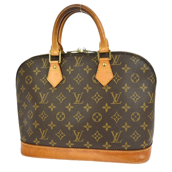 Louis Vuitton Alma Handbag Monogram Canvas PM