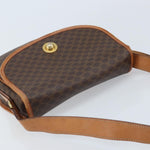 Celine Vintage Macadam Shoulder Bag Canvas and Leather - image 17