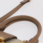 Miu Miu Madras Convertible Lock Tote Leather Medium - image 19