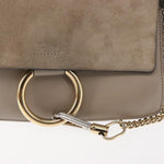 Chloe Faye Shoulder Bag Leather and Suede Mini - image 13
