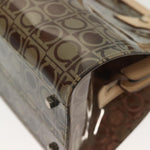 Salvatore Ferragamo Gancini Tote Vinyl - image 11