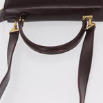 Gucci Vintage Lady Lock Top Handle Bag Leather Medium - image 17