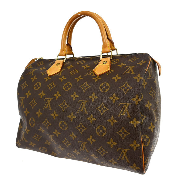 Louis Vuitton Speedy Handbag Monogram Canvas 30