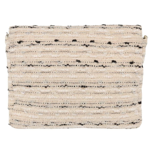 Chanel Vintage Envelope Chain Clutch Tweed Small
