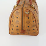 MCM Visetos logogramme Handbag Canvas and Leather - image 3