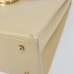 Gucci Vintage Lady Lock Top Handle Bag Leather Medium - image 9