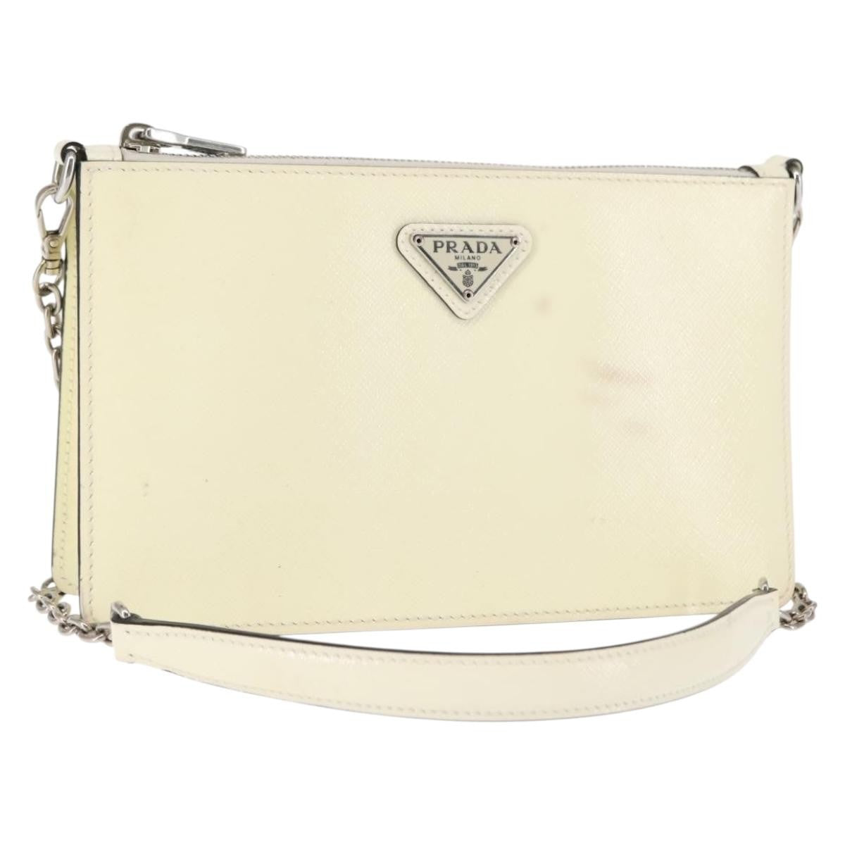 Prada Chain Crossbody Bag Vernice Saffiano Leather - image 1