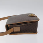 Celine Vintage Macadam Shoulder Bag Canvas and Leather - image 4