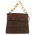 Salvatore Ferragamo Vintage Handbag Suede - image 18