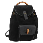 Gucci Gucci bamboo backpack daim mini - image 16
