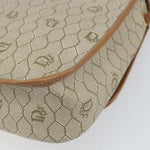 Christian Dior Vintage Honeycomb Shoulder Bag Canvas - image 9