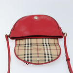 Burberry Maydown Crossbody Bag Haymarket Coated Canvas and Leather Small - image 18