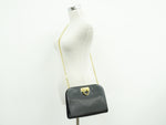 Salvatore Ferragamo Vintage Gancini Chain Shoulder Bag Leather Small - image 9