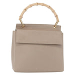 Gucci Vintage Bamboo Handle Bag Leather Small - image 1