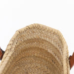 Chloe Marcie Basket Bag Raffia and Leather Mini - image 19