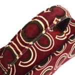 Chanel CC Top Handle Bag Coco Print Velvet Medium - image 7