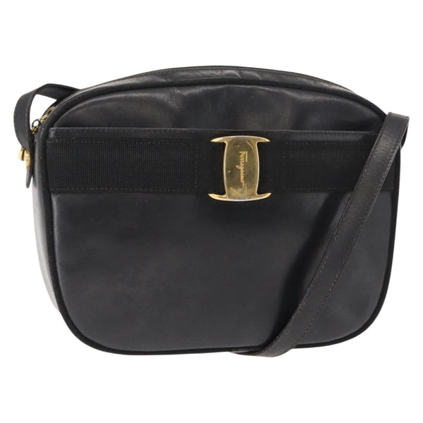Salvatore Ferragamo Vala Shoulder Bag Leather - image 1