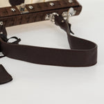 Salvatore Ferragamo Gancini handbag Leather - image 7