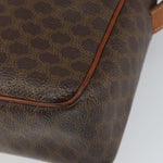Celine Vintage Macadam Shoulder Bag Canvas and Leather - image 9